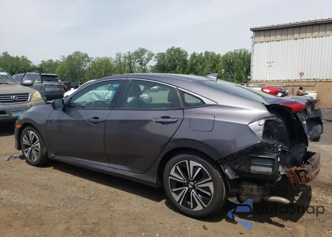 2016 Honda Civic Ex z USA, uszkodzony, nr VIN 2HGFC1F37GH640237